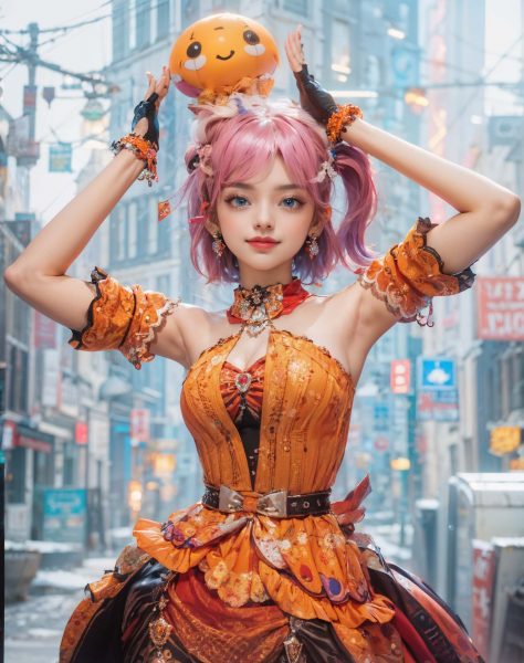 CSOL游戏人物角色果冻奈奈真人版-猫咪网络