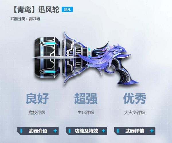 CSOL青鸾迅风轮武器性能属性介绍-猫咪网络